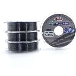 Captain Clever 3D Smooth100mt Monofilament Misina Black Kamou - Captain