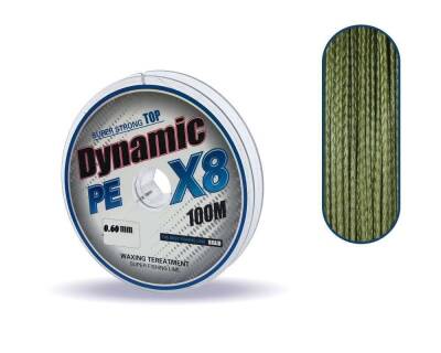 Captain Dynamic Soft PE 8 Örgü İp Misina 100mt Yeşil - 20