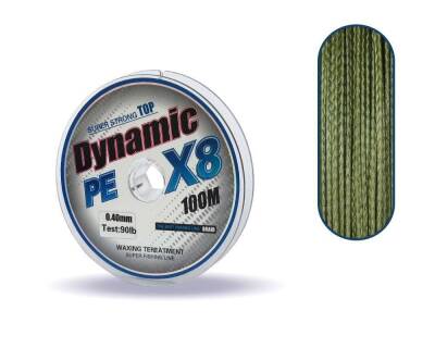 Captain Dynamic Soft PE 8 Örgü İp Misina 100mt Yeşil - 14