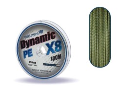 Captain Dynamic Soft PE 8 Örgü İp Misina 100mt Yeşil - 16