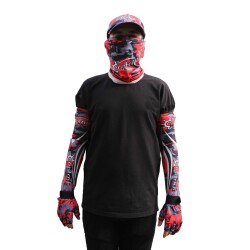 Captain Fisherman Style SET Cap+Eldiven+Kolluk+Buff - 13
