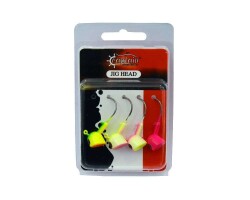 Captain Jig Head Bastet 4lü Mix Set Kesik Kafa Jig Head - Captain