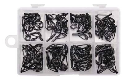 Captain Kamış Porselen Uç Seti 80li Kutu Black-Nikel 18-20-22-24-26mm - 1