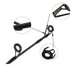 Captain Kamış Porselen Uç Seti 80li Kutu Black-Nikel 18-20-22-24-26mm - 3