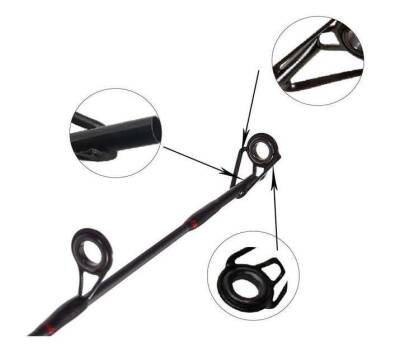 Captain Kamış Porselen Uç Seti 80li Kutu Black-Nikel 18-20-22-24-26mm - 3