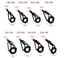 Captain Kamış Porselen Uç Seti 80li Kutu Black-Nikel 18-20-22-24-26mm - 4