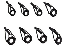 Captain Kamış Porselen Uç Seti 80li Kutu Black-Nikel 18-20-22-24-26mm - 5