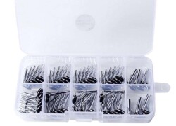 Captain Kamış Porselen Uç Seti 80li Kutu Nikel 18-20-22-24-26mm - 4