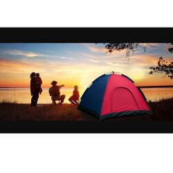 Captain Kamp Çadırı 7307 Sineklikli ve Çubuklu Kolay Kurulan 200X300X170cm - 3