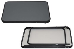 Captain Kamp Masası Katlanır MDF Balıkçı Masa Antrasit Renk 50X70X58cm - 2
