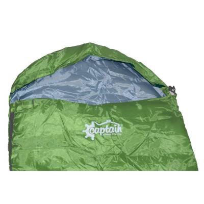 Captain Kamp Uyku Tulumu 7405 Mumya Tipi 190+30x50x75 cm Yeşil - 2
