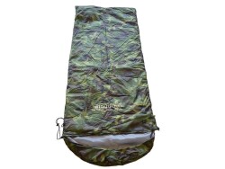 Captain Kamp Uyku Tulumu 7406 Mumya Tipi 190+30x50x75 cm Kamuflaj - Captain