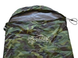 Captain Kamp Uyku Tulumu 7406 Mumya Tipi 190+30x50x75 cm Kamuflaj - 2