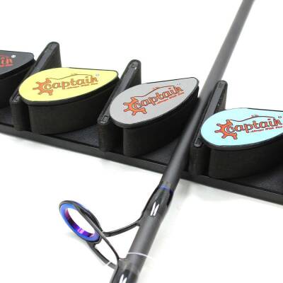 Captain Pro Mini Duvar Tipi 6lı Olta Standı 30x5cm - 4