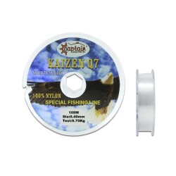 Captain Q7 Kaizen 100mt Monofilament Misina Beyaz - 8
