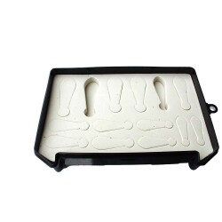 Captain Sahte Balık ve Kurşun Saklama Kutusu Evalı Kutu 12x20cm - Captain