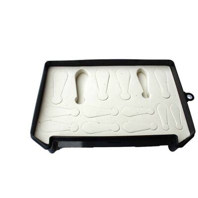 Captain Sahte Balık ve Kurşun Saklama Kutusu Evalı Kutu 12x20cm - 1
