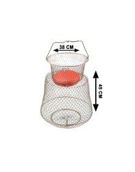 Captain Şamandralı Tel Livar Balık Sepeti 12mm Göz - 5