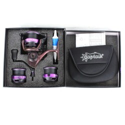 Captain Sapphire PRO 2500-2508-3000 Spin Makine 9+1 BB - 4