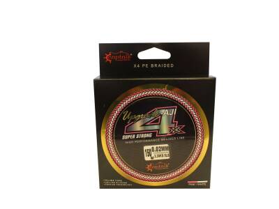 Captain Upgrade Aji PE 4X Slicone Coating İp Misina 150mt Pink White - 2