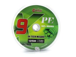 Captain X9 Megane Tech PE 9 Örgü Spin İpi 125mt Dark Green - Captain