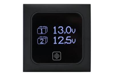Cbe Gösterge Oled Ekranlı Dokunmatik Çift Akü Voltaj Test 12V - PT732/GR - 1