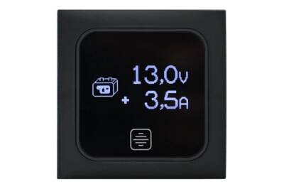 Cbe Gösterge Oled Ekranlı Dokunmatik Tek Akü Voltaj ve Amper Tüketim Test 12V - PT752/GR - 1