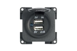 Cbe Usb Çiftli 5V/1A + 5V/21A Kapaksız - MP2USB/G - CBE