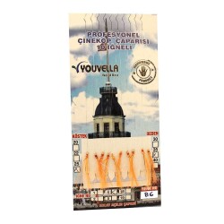 Çinekop Çaparisi UV-GLOW Simli 10 İğneli Kolay Açılan Çapari 025mm Beden x 035mm Köstek - 7