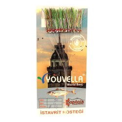 Çinekop Kösteği UV-GLOW Simli Youvella Kartonda 50 İğne 025mm Köstek - 8