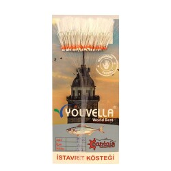 Çinekop Kösteği UV-GLOW Simli Youvella Kartonda 50 İğne 025mm Köstek - 6