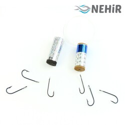 Çinekop Takımı 3 İğneli Double Misinalı 100P - NEHİR