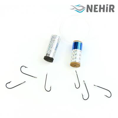 Çinekop Takımı 3 İğneli Double Misinalı 100P - 1