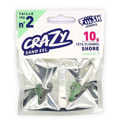 Crazy Sandeel CSE100/1 CSE220 10gr Shore Jig Head - 1