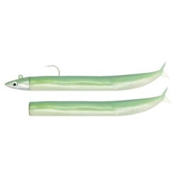 Crazy Sandeel CSE150/2 CSE219 Combo Off Shore 20gr Vert Nacre Silikon Yem - Fiiish