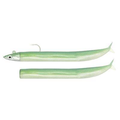 Crazy Sandeel CSE150/2 CSE219 Combo Off Shore 20gr Vert Nacre Silikon Yem - 1