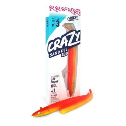 Crazy Sandeel CSE220/3 CSE646 Combo 60gr Mango Juice Silikon Yem - Fiiish