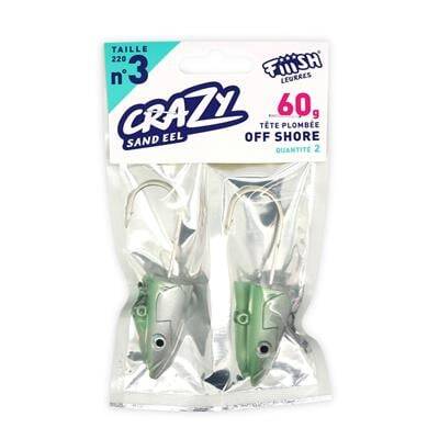 Crazy Sandeel CSE220/CSE225 60gr Off Shore Jig Head - 1
