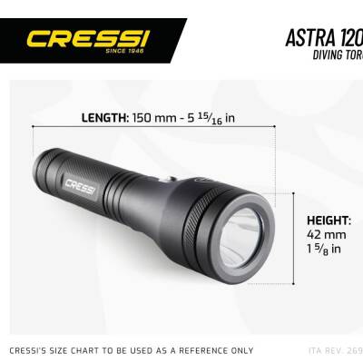 Cressi Astra 1200 Su Altı Feneri - 4