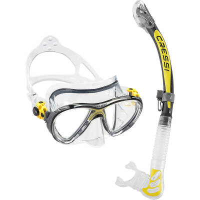 Cressi Big Eyes Evolution Maske Alpha Ultra Dry Şnorkel Seti - 162