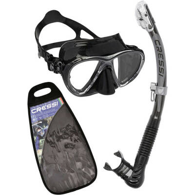 Cressi Big Eyes Evolution Maske Alpha Ultra Dry Şnorkel Seti - 9