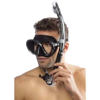 Cressi Big Eyes Evolution Maske Alpha Ultra Dry Şnorkel Seti - 7