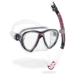Cressi Big Eyes Evolution Maske Alpha Ultra Dry Şnorkel Seti - 1
