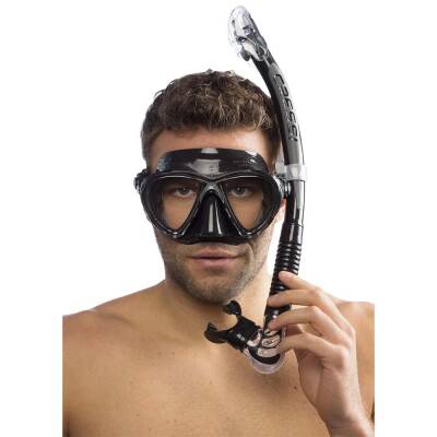 Cressi Big Eyes Evolution Maske Alpha Ultra Dry Şnorkel Seti - 9