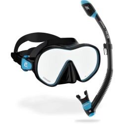 Cressi F-Dual Supernova Maske Şnorkel Seti - Cressi