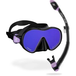 Cressi F-Dual Supernova Maske Şnorkel Seti - Cressi