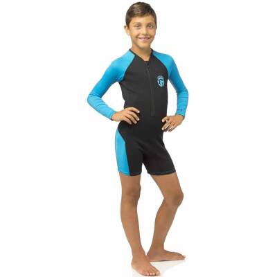 Cressi Little Shark Junior Shorty LS Dalış Elbisesi - 554