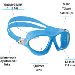 Cressi Mini Cobra Deniz Gözlüğü - Cressi