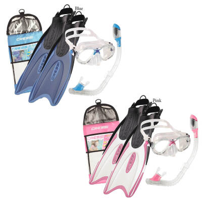 Cressi Palau Kid Palet Maske Şnorkel Seti - 35
