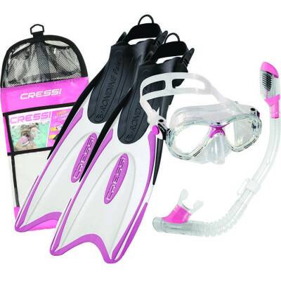 Cressi Palau Kid Palet Maske Şnorkel Seti - 3